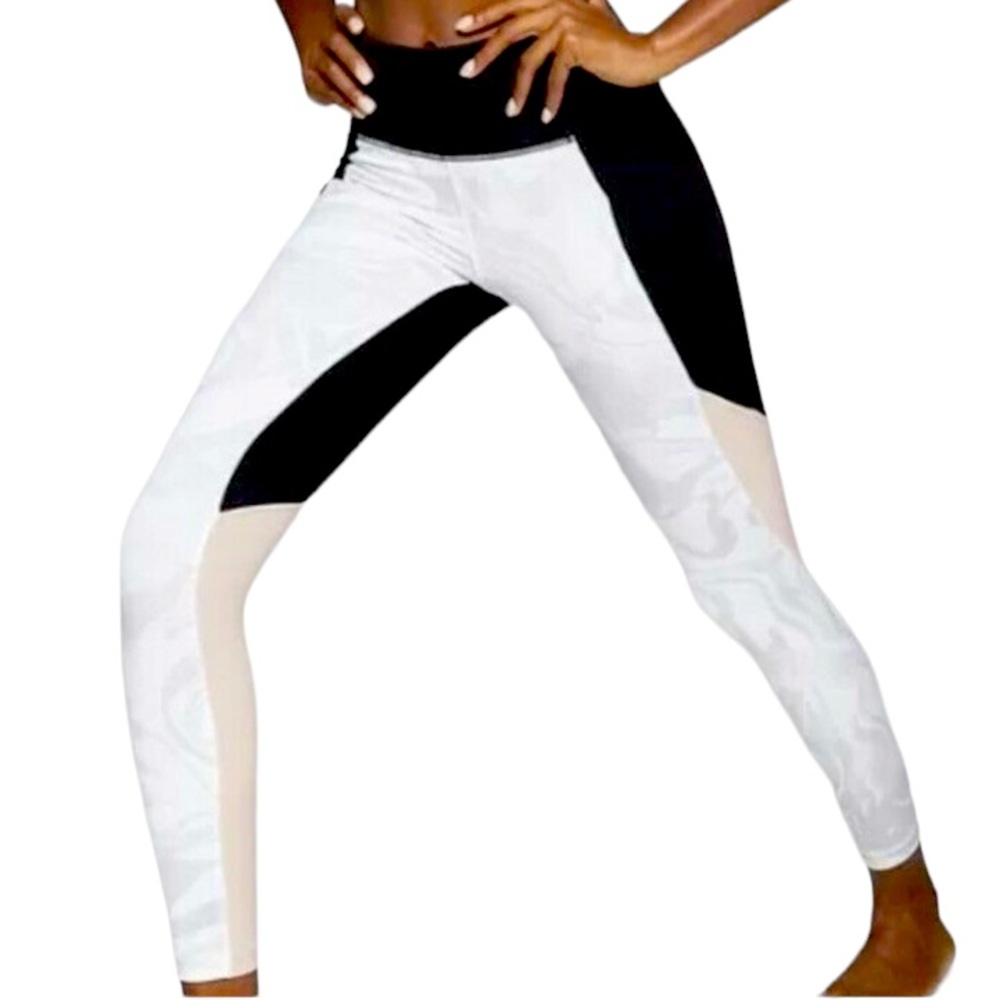 ATHLETA Marble Salutation Gathering Storm size S
